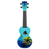 Mahalo Electronics Mahalo - Ukulele Hawaii Blue Burst