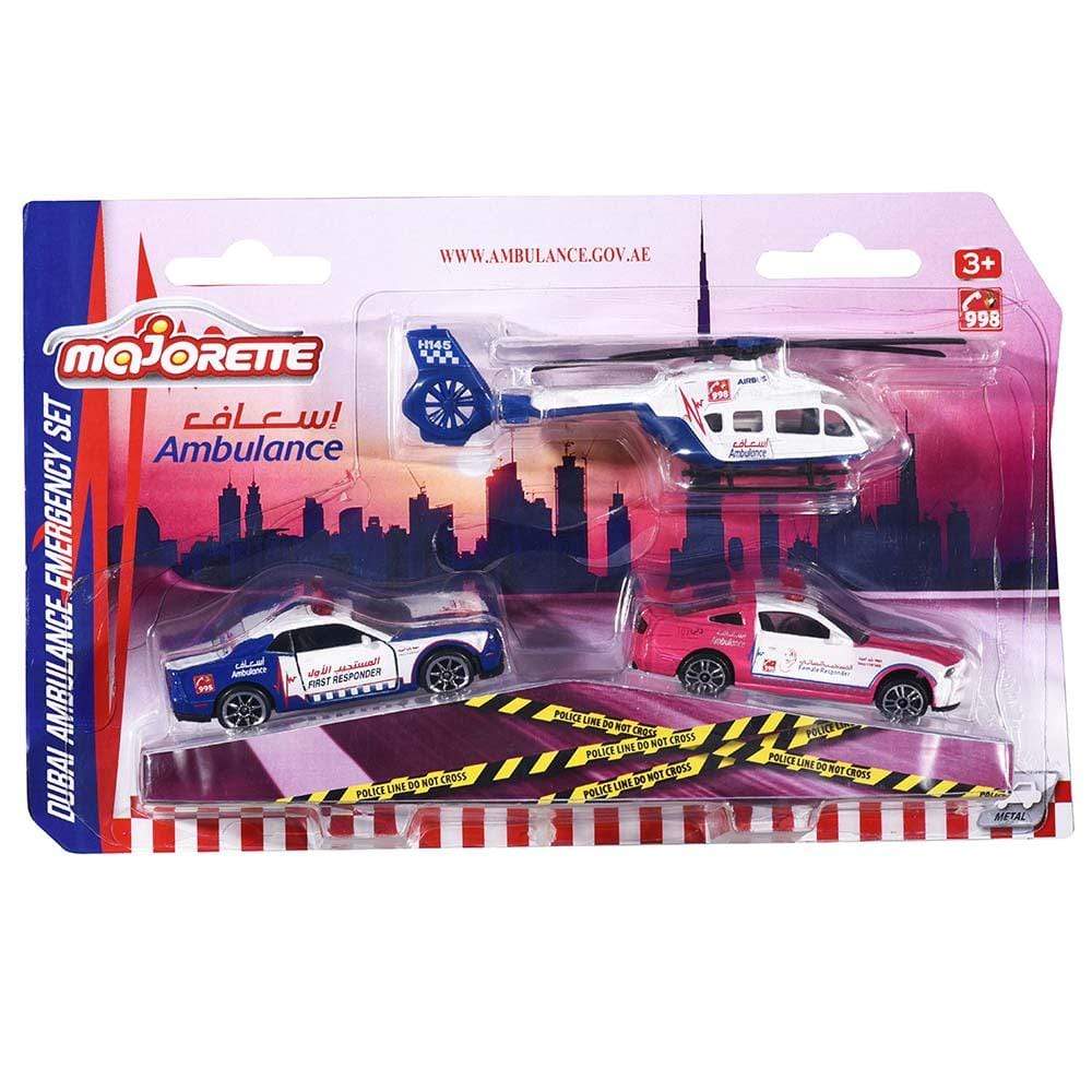 Majorette Majorrete Dubai Ambulance Emergency Set