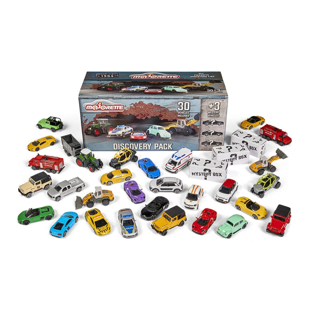 Majorette Toys Majorette - 30 + 3 Discovery Pack