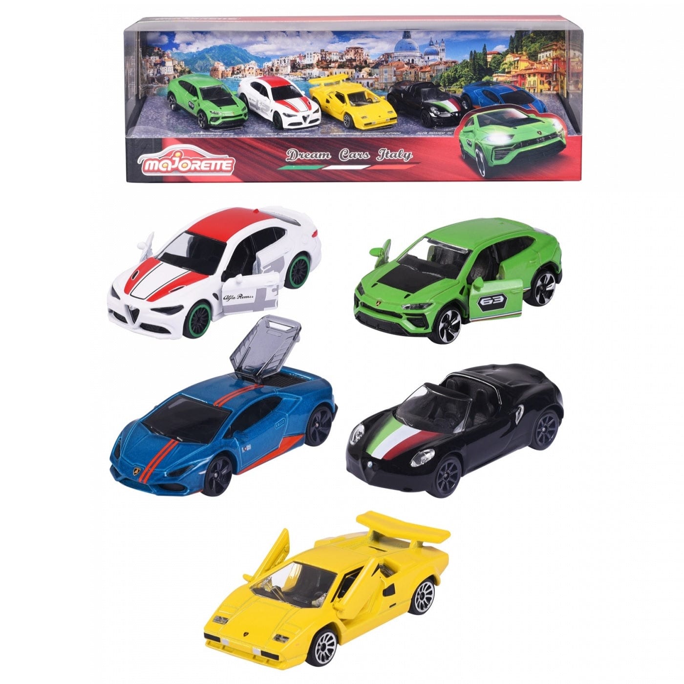Majorette Toys Majorette - Dream Cars Italy Giftpack