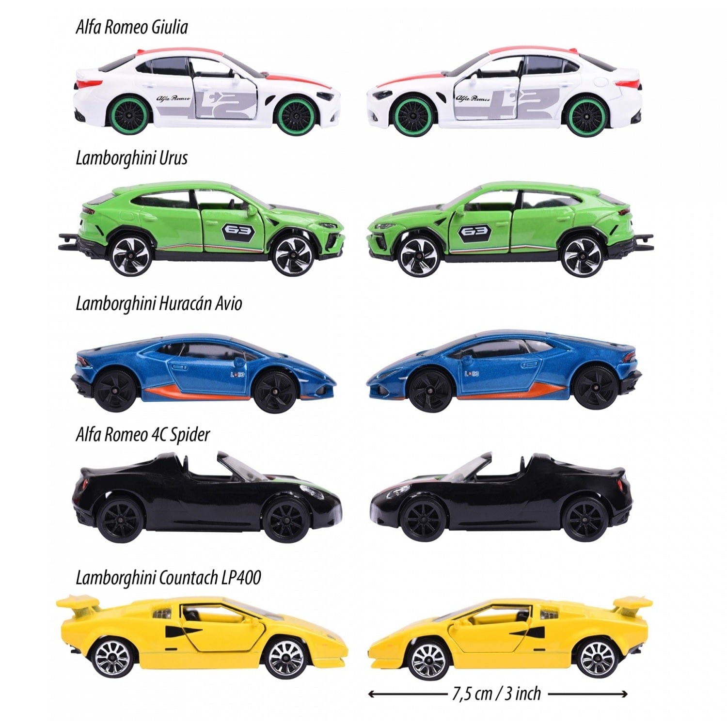 Majorette Toys Majorette - Dream Cars Italy Giftpack