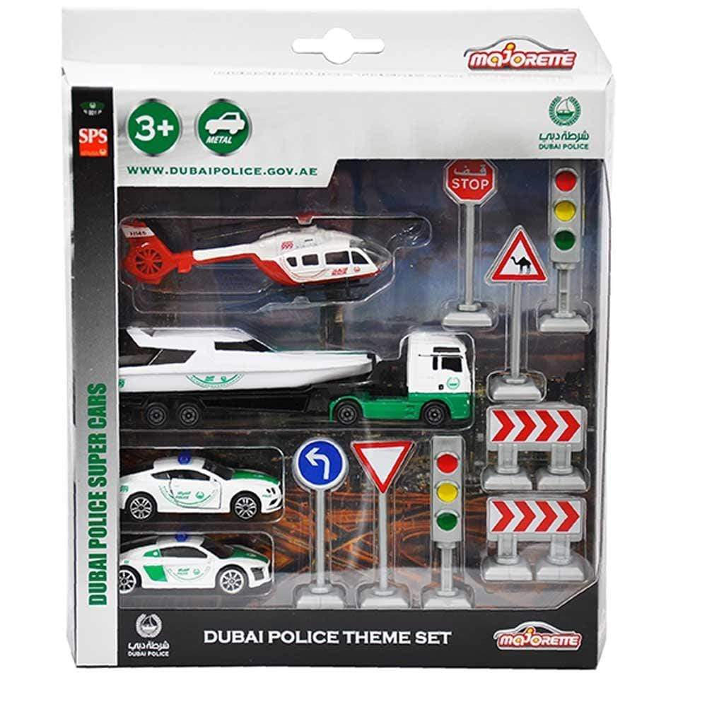 Majorette Toys Majorette - Dubai Police Sos Theme Set