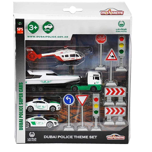 Majorette Toys Majorette - Dubai Police Sos Theme Set