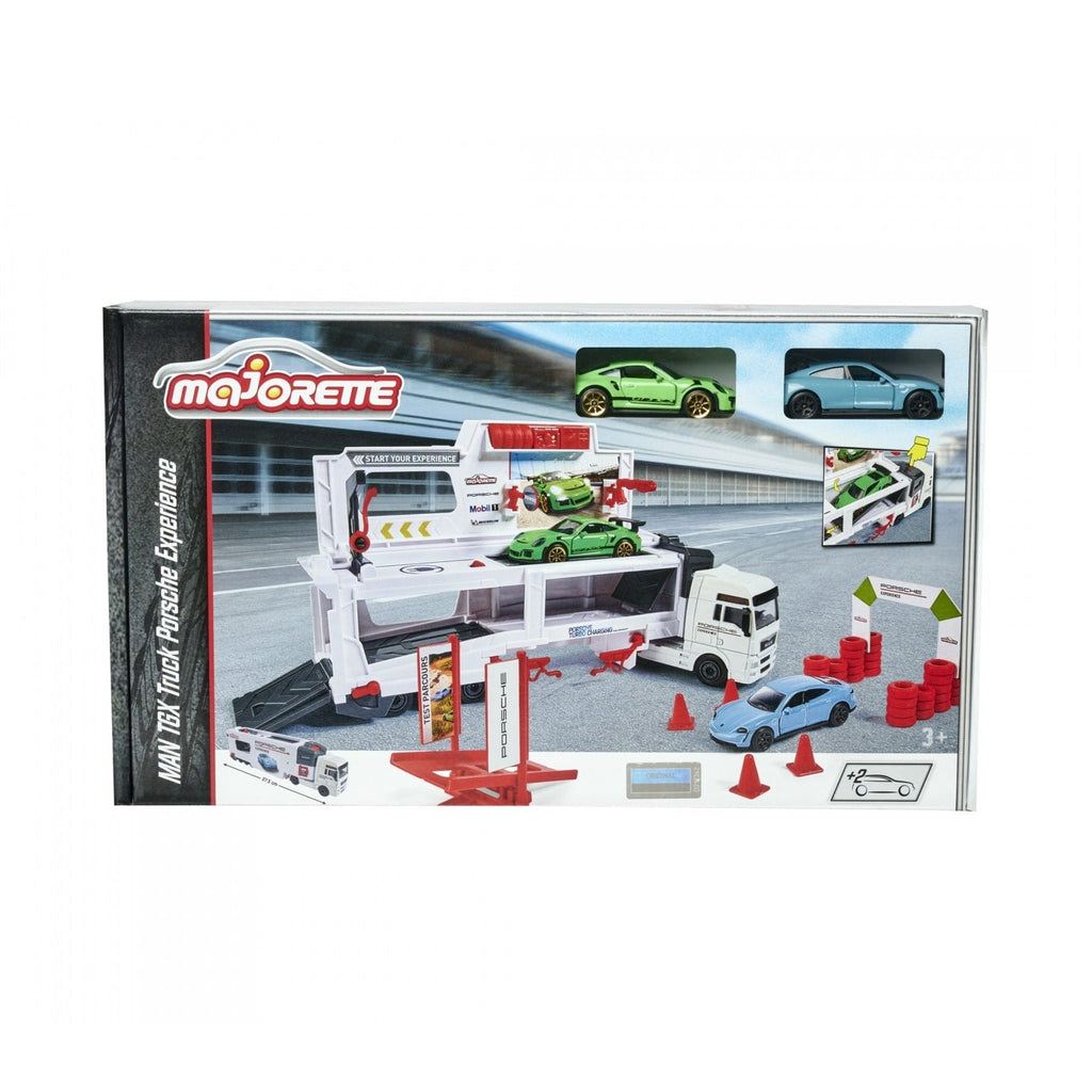 Majorette Toys Majorette - Man TGX Truck Porsche Experience+ 2 Cars