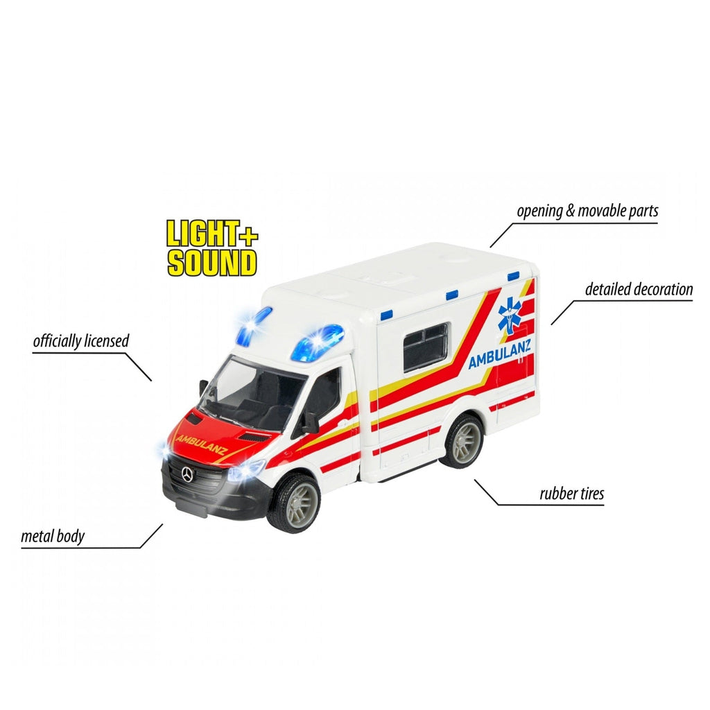 Majorette Toys Majorette - Mercedes Benz Sprinter Ambulance