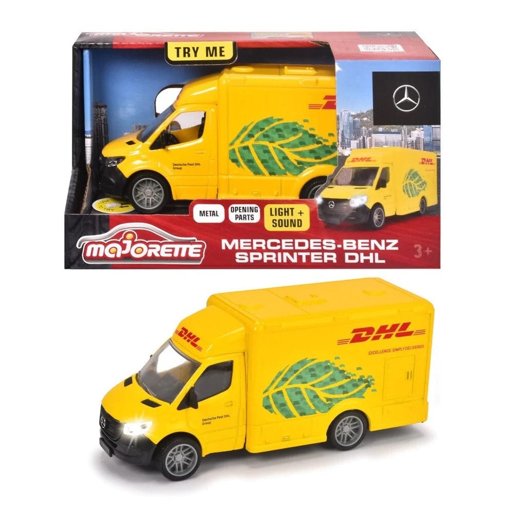 Majorette Toys Majorette - Mercedes-Benz Sprinter DHL