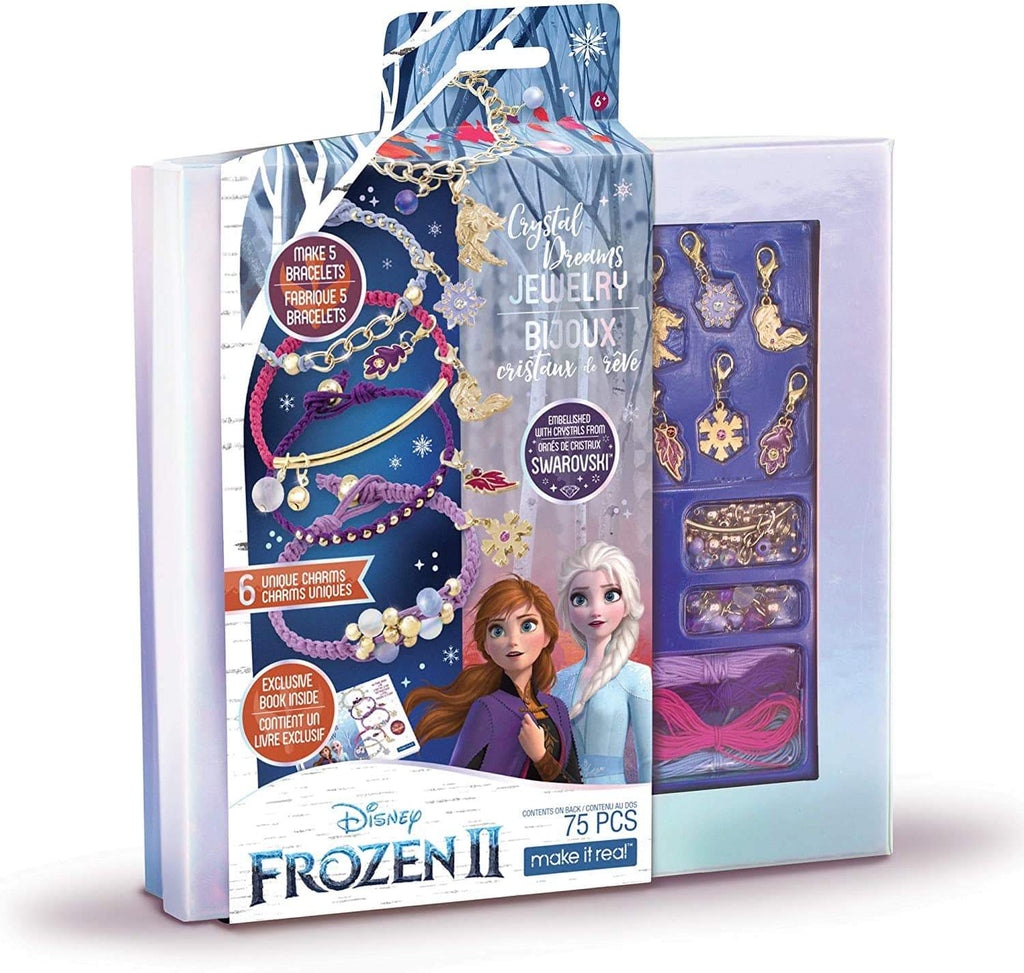 Make it Real Art & Craft Make It Real Disney Frozen 2-Piece Jewelry Set 75pcs