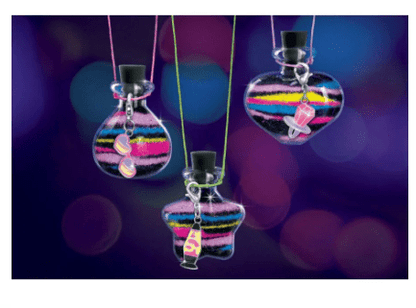 Make it Real Set of 3 shiny sand pendants, 15 pieces