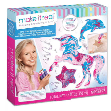 Make it Real Set of figurines made of acrylic paints, 19 pieces