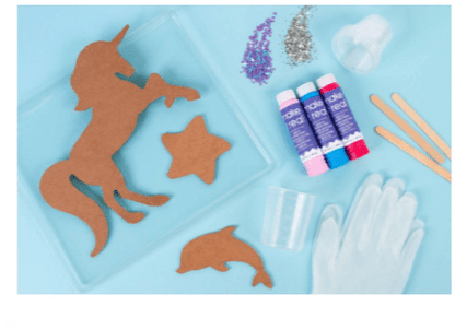 Make it Real Set of figurines made of acrylic paints, 19 pieces