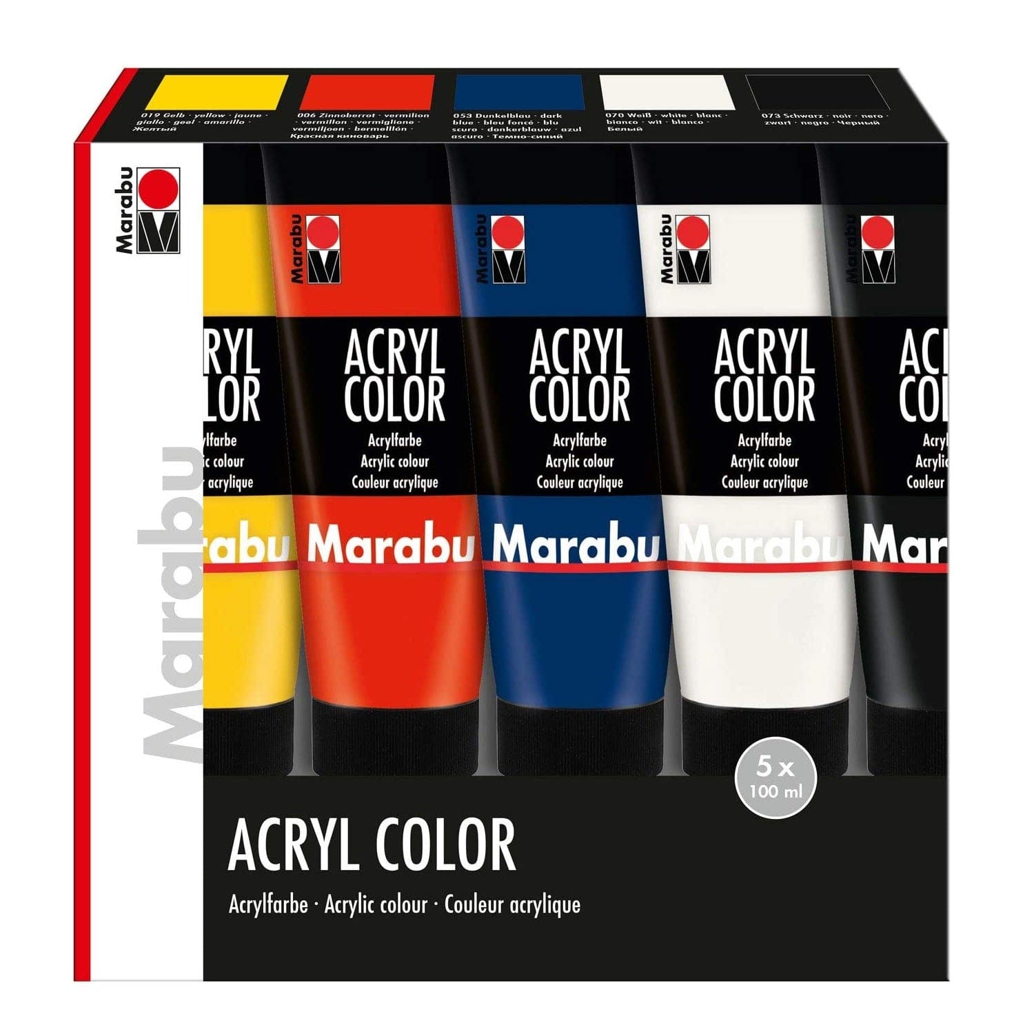 Marabu Toys Marabu Acryl Color Assortment Basic