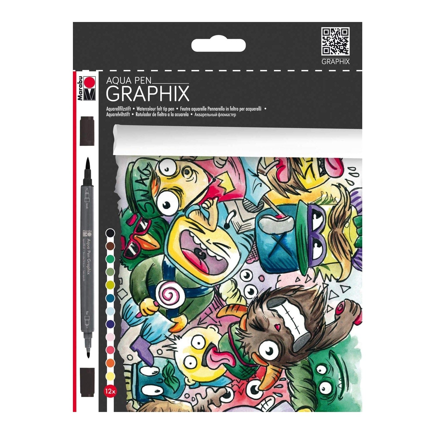 Marabu Toys Marabu Aqua Pen Graphix, Mega Mash