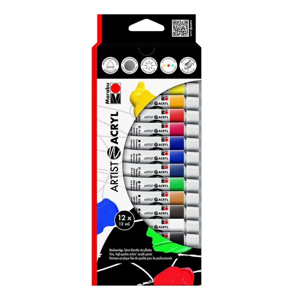 Marabu Toys Marabu Artist Acryl Assortment Of 12
