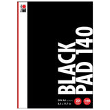 Marabu Toys Marabu Black Pad 140 g/m²