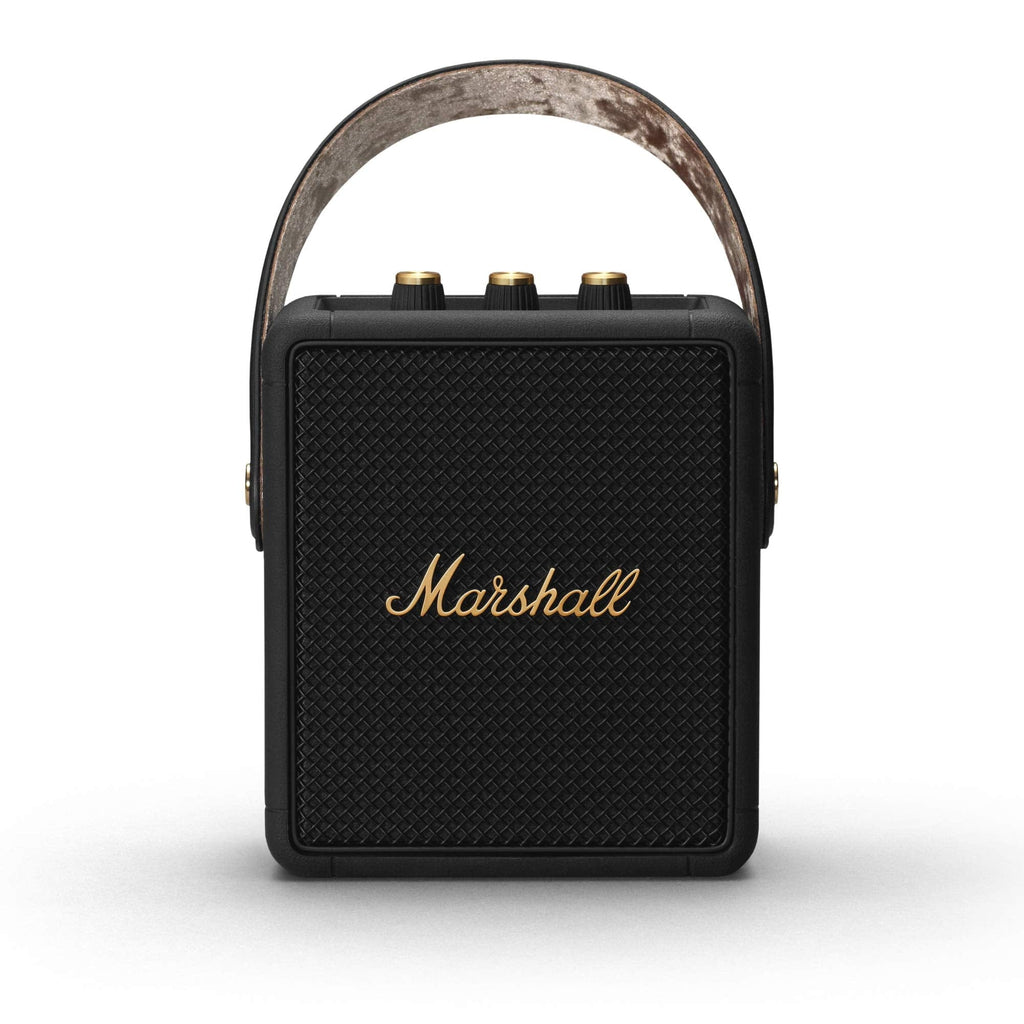 Marshall Electronics Marshall Stockwell II Black & Brass Portable Bluetooth Speaker