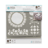 Martha Stewart Toys Martha Stewart Adhesive Stencils 2 sheets Modern Suzanni