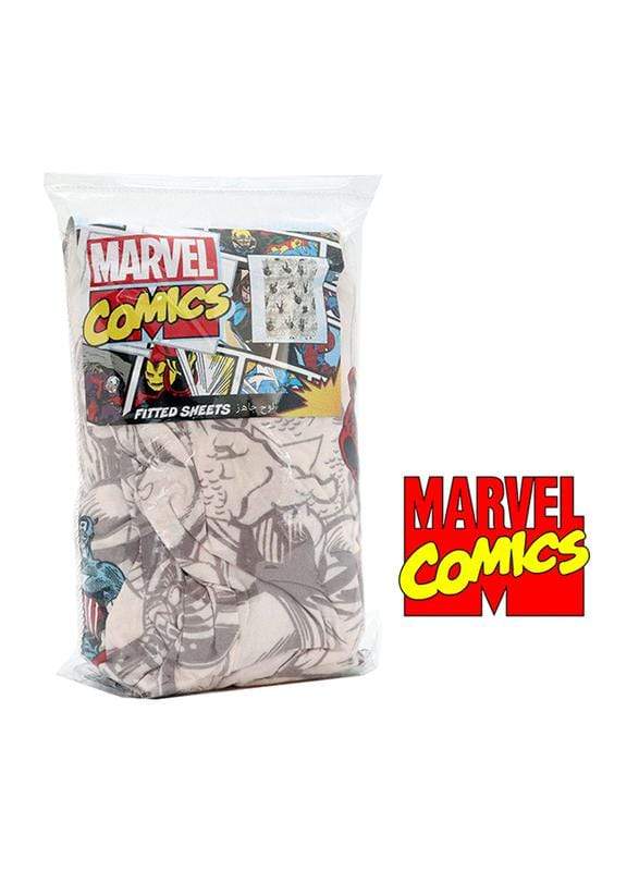 MARVEL Bedding kids Bedding Kids Fitted Sheet Marvel Comics