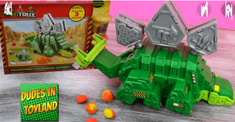 Mattel toys Dinotrux Munchin' Machine Garby