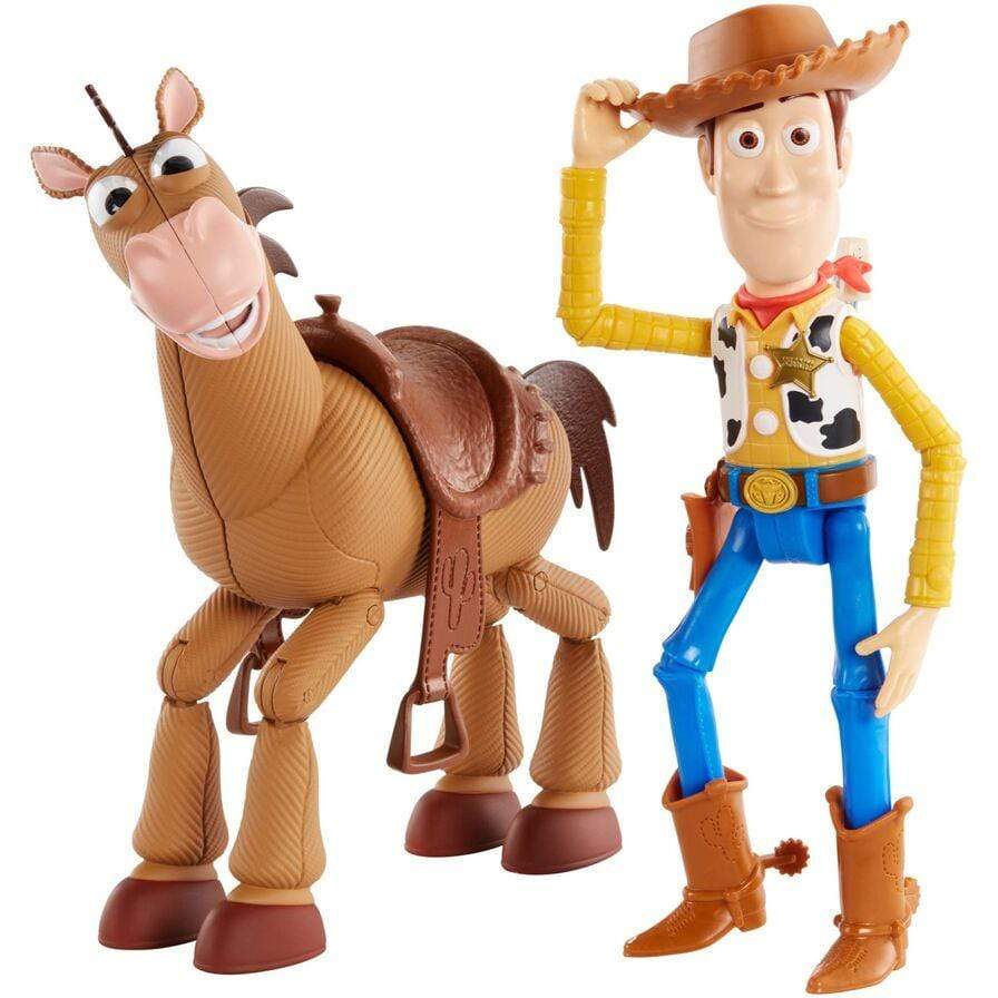 Mattel toys Toy Story 4 Woody & Bullseye Figures (Pack of 2)