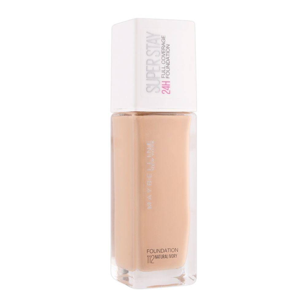 Maybelline Beauty Maybelline Super Stay 24h Full Coverage Liquid Foundation 10 Ivory 30ml