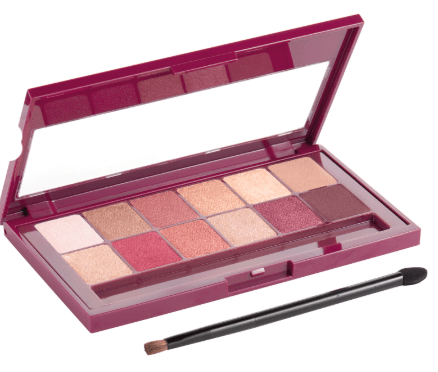 Maybelline Beauty Maybelline The Burgundy Bar Eyeshadow Palette