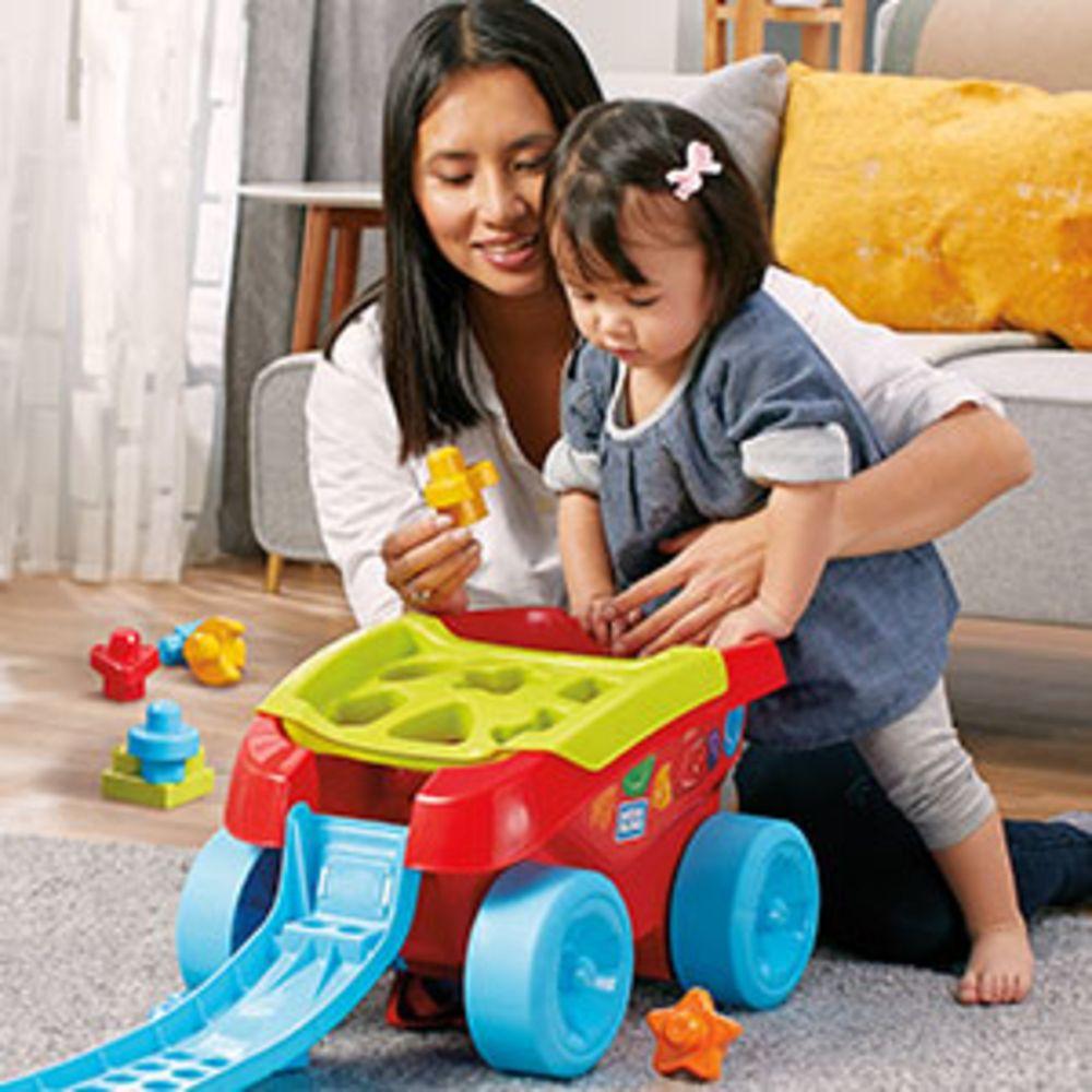 Mega Bloks Toys MEGA BLOKS BB SHAPE SORTING WAGON (CLASSIC)