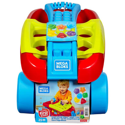 Mega Bloks Toys MEGA BLOKS BB SHAPE SORTING WAGON (CLASSIC)