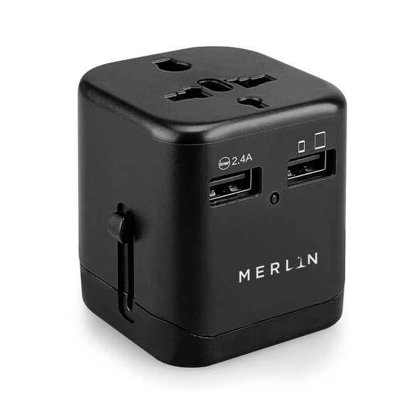 Merlin Electronics Merlin Universal USB Travel Adaptor