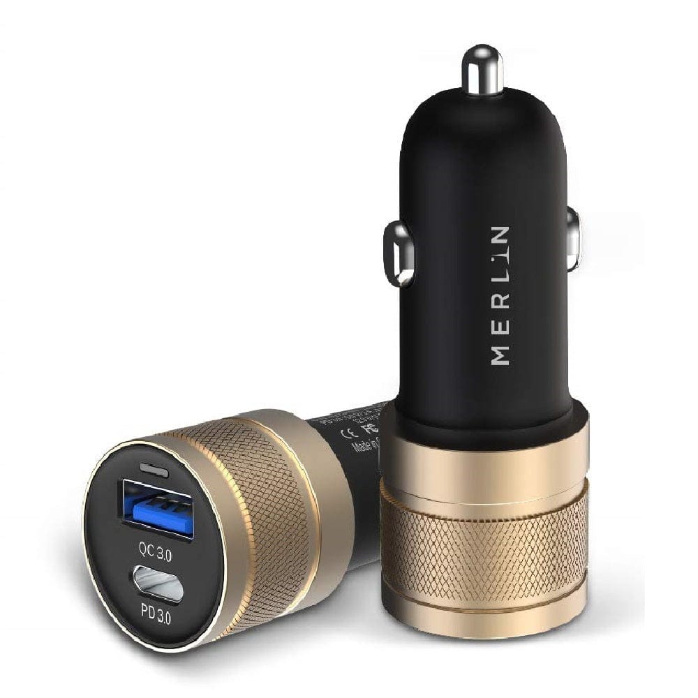Merlin Merlin 631939 Bolt Car Charger Black/Gold