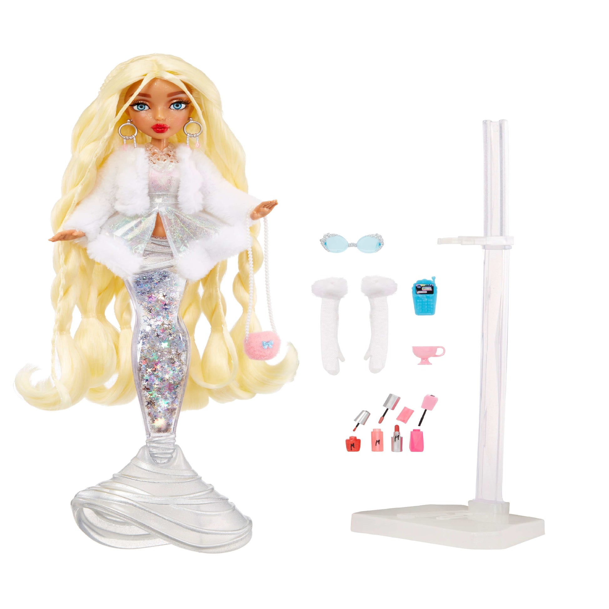Mermaze Mermaidz Toys Mermaze Mermaidz Winter Waves Gwen Mermaid Fashion Doll with Accessories
