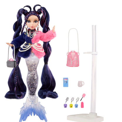 Mermaze Mermaidz Toys Mermaze Mermaidz Winter Waves Nera Mermaid Fashion Doll with Accessories