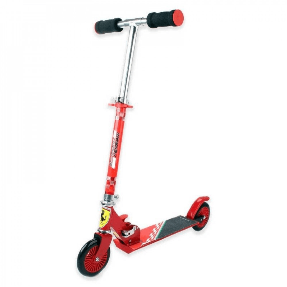 Mesuca Outdoor Mesuca Ferrari 2 Wheel Scooter-Red