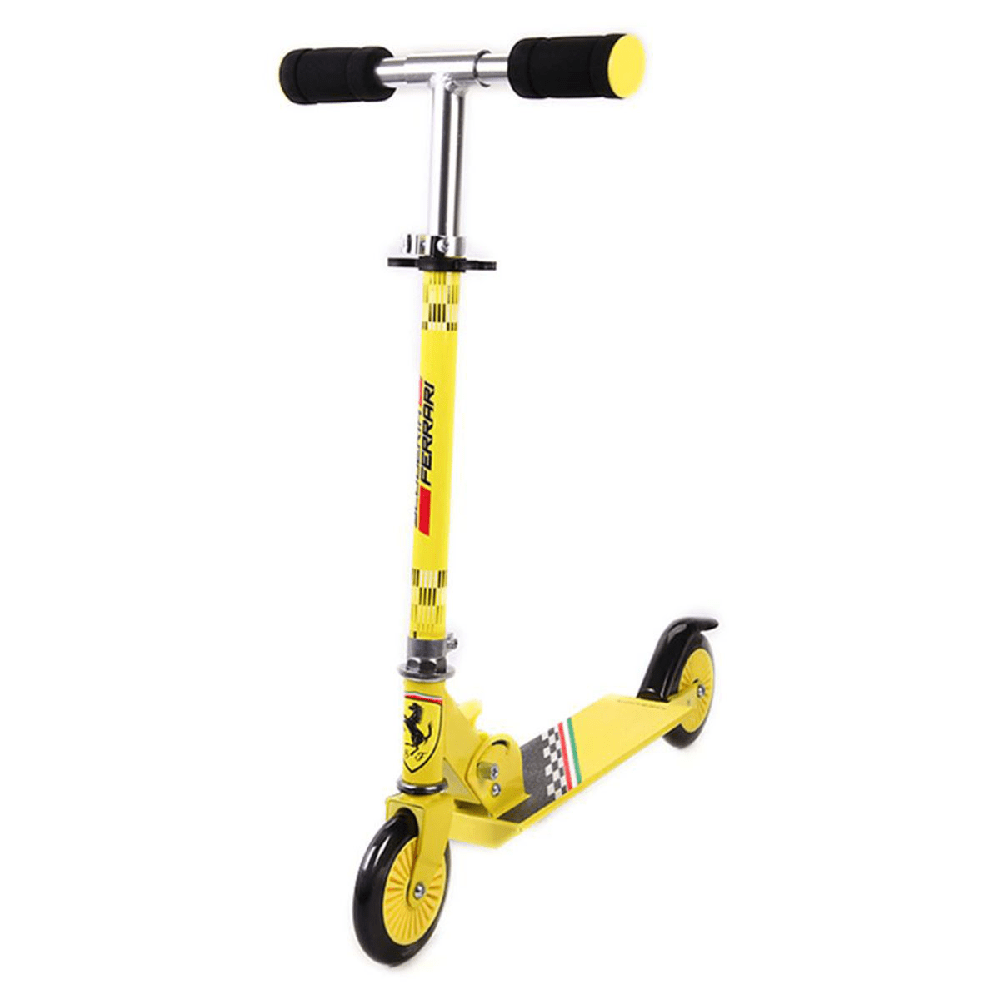 Mesuca Outdoor Mesuca Ferrari 2 Wheel Scooter-Yellow