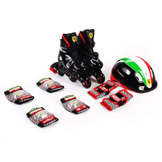 Mesuca Outdoor Mesuca Ferrari Kids Skate Combo 33-36 Set Black