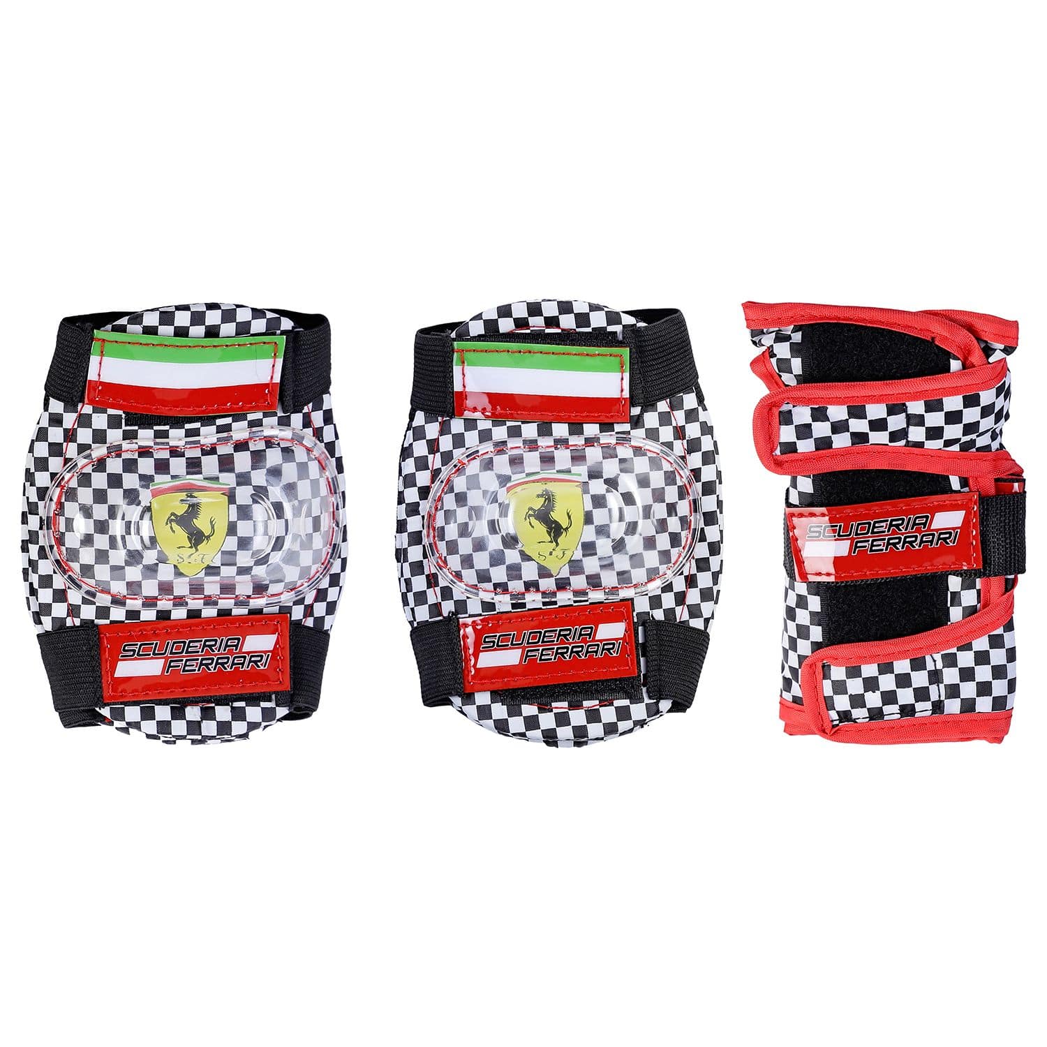 mesuca Outdoor Mesuca Ferrari Kids Skate Combo 33-36 Set Red