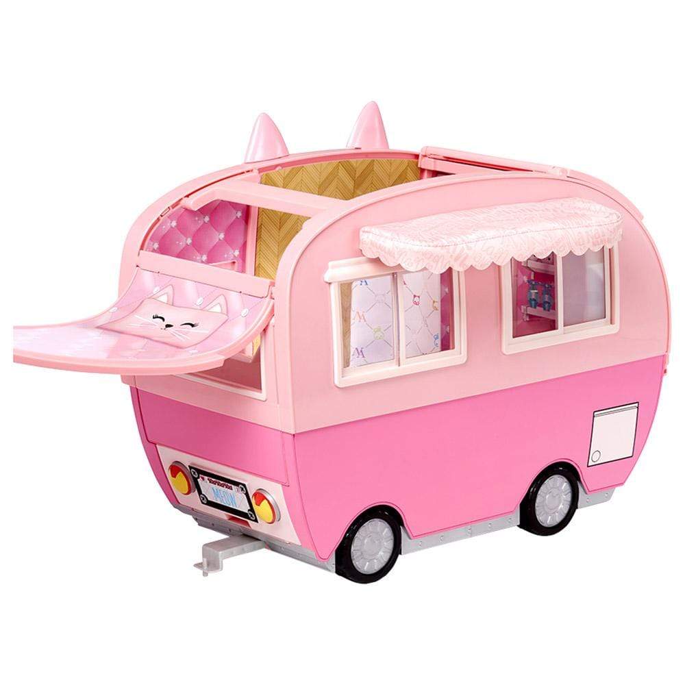 MGA Dollhouse Accessories Na! Na! Na! Surprise Kitty-Cat Camper