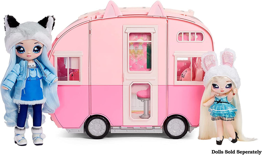 MGA Dollhouse Accessories Na! Na! Na! Surprise Kitty-Cat Camper