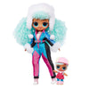 MGA Toys LOL Surprise O.M.G. Winter Chill Icy Gurl Fashion Doll & Brrr B.B. Doll with 25 Surprises
