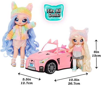 MGA Toys MGA Entertainment Na! Na! Na! Surprise Pink Soft Plush Convertible Car