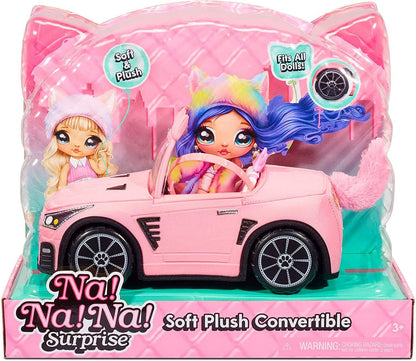 MGA Toys MGA Entertainment Na! Na! Na! Surprise Pink Soft Plush Convertible Car