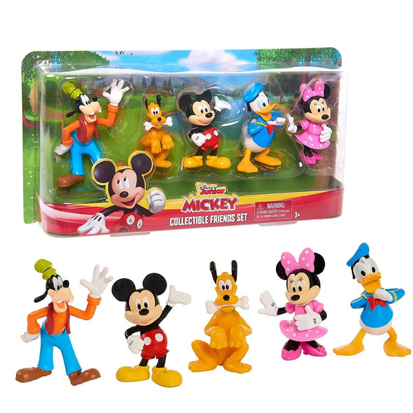 Mickey Mouse 5 Pack Figures Collectible Friends Set