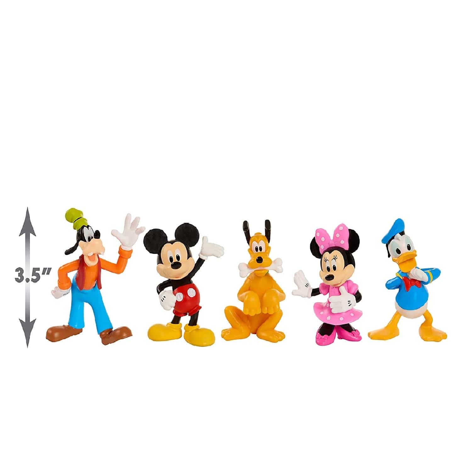 Mickey Mouse Toys Mickey Mouse 5 Pack Figures Collectible Friends Set
