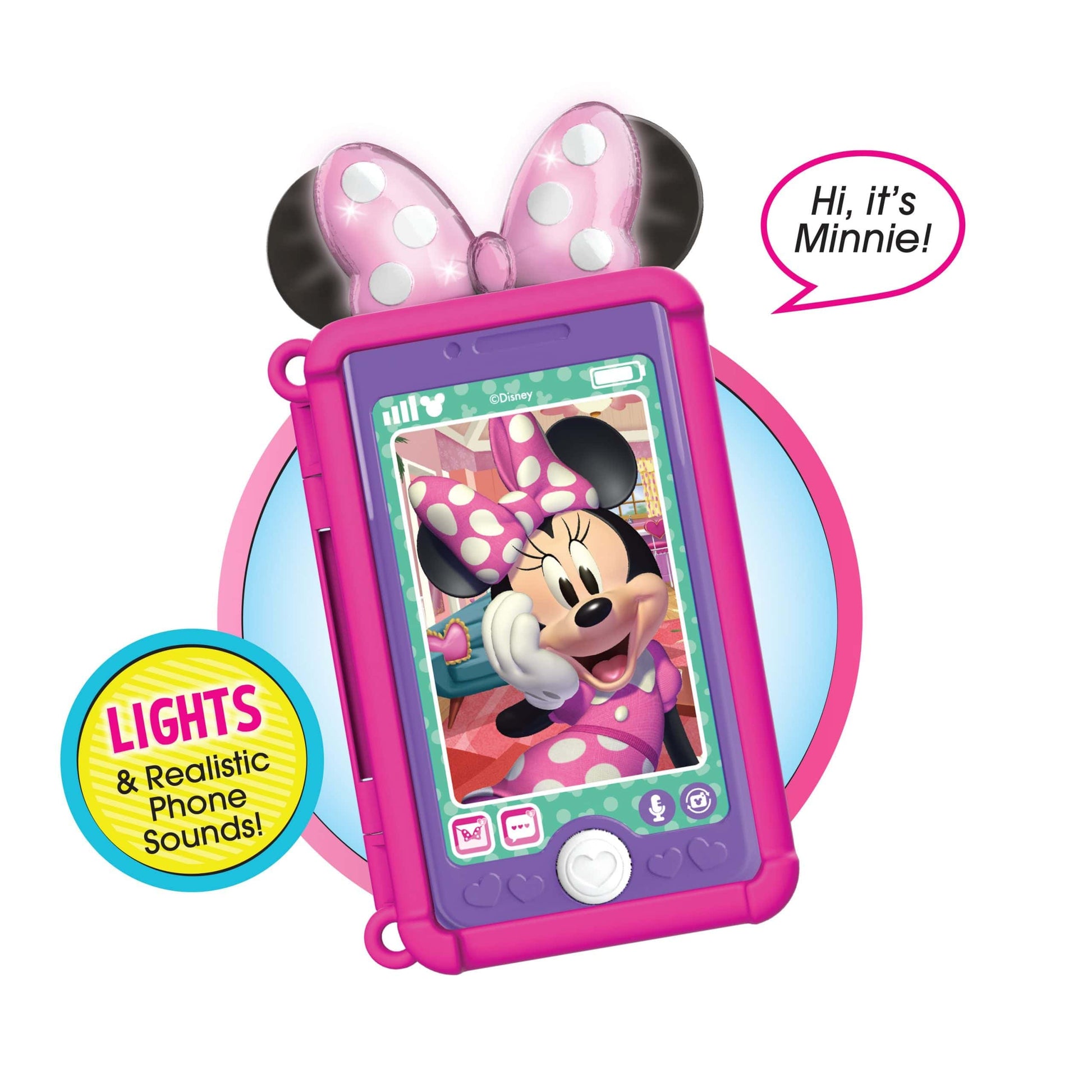 Mickey Mouse Toys Minnie Mouse Chat with Me Cell Phone Set