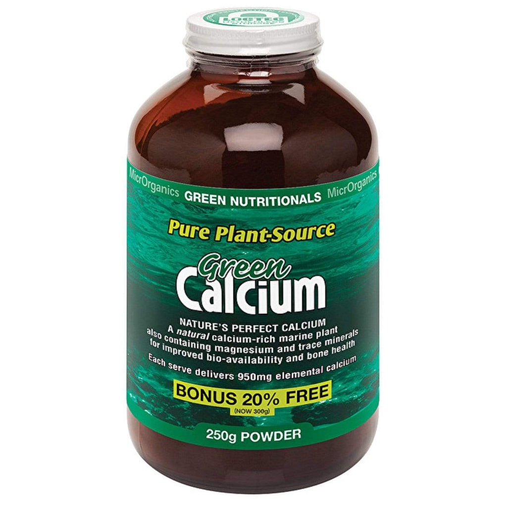 MicrOrganics Beauty MicrOrganics Green Nutritionals Pure Plant-Source Green Calcium 250g Powder