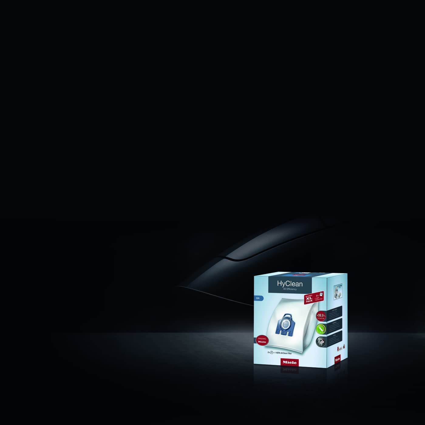 Miele Home & kitchen Miele XL HyClean 3D GN Dustbags - 4.5 Liters Capacity (8 Bags)"Min