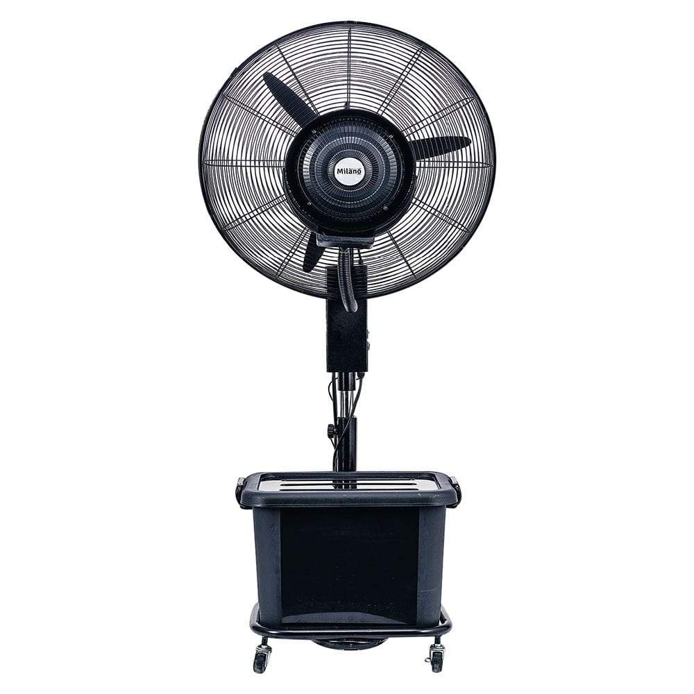 Milano Home & Kitchen Milano Spider Mist Fan 26" Black