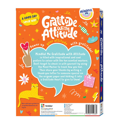 Mindful Me Toys Hinkler Mindful Me Gratitude with Attitude Colouring Kit