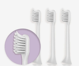 Mipow Bocali Black Toothbrush Head [3 Pack]