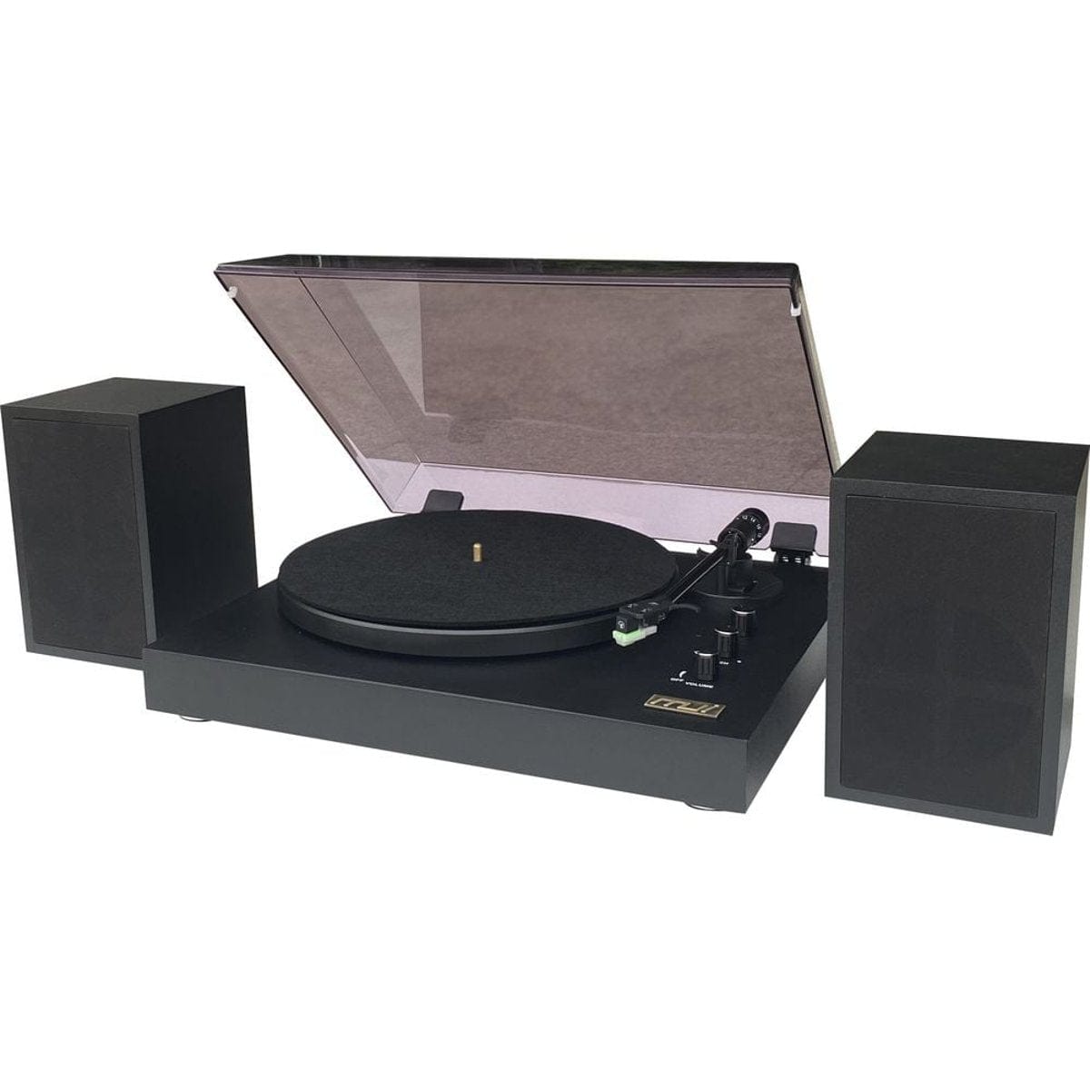 MJI Electronics MJI H-100 Turntable - Black