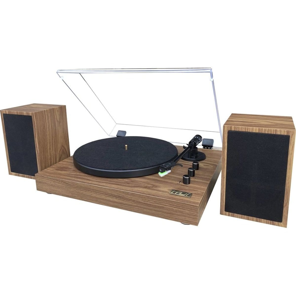 MJI Electronics MJI H-100 Turntable - Wood